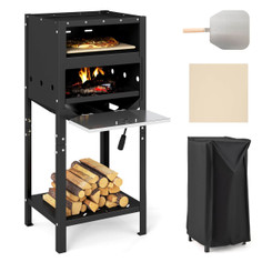 12" Outdoor Pizza Oven with Built-In Ash Tray product